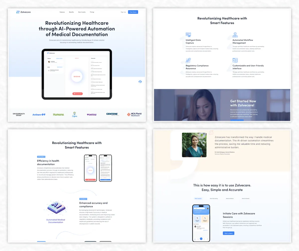 Zolvecare — Framer, Animation