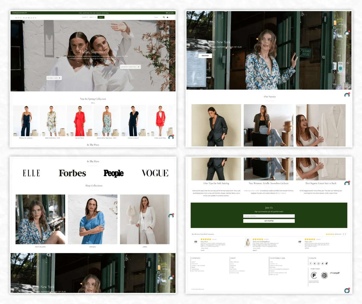 Neu Nomads — Shopify, Animation