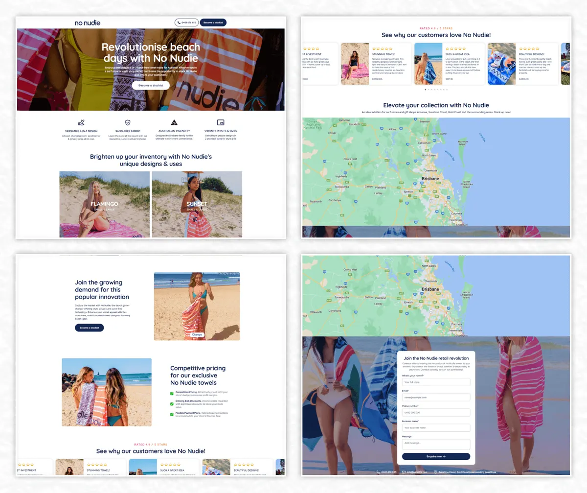 No Nudie — Framer, Animation