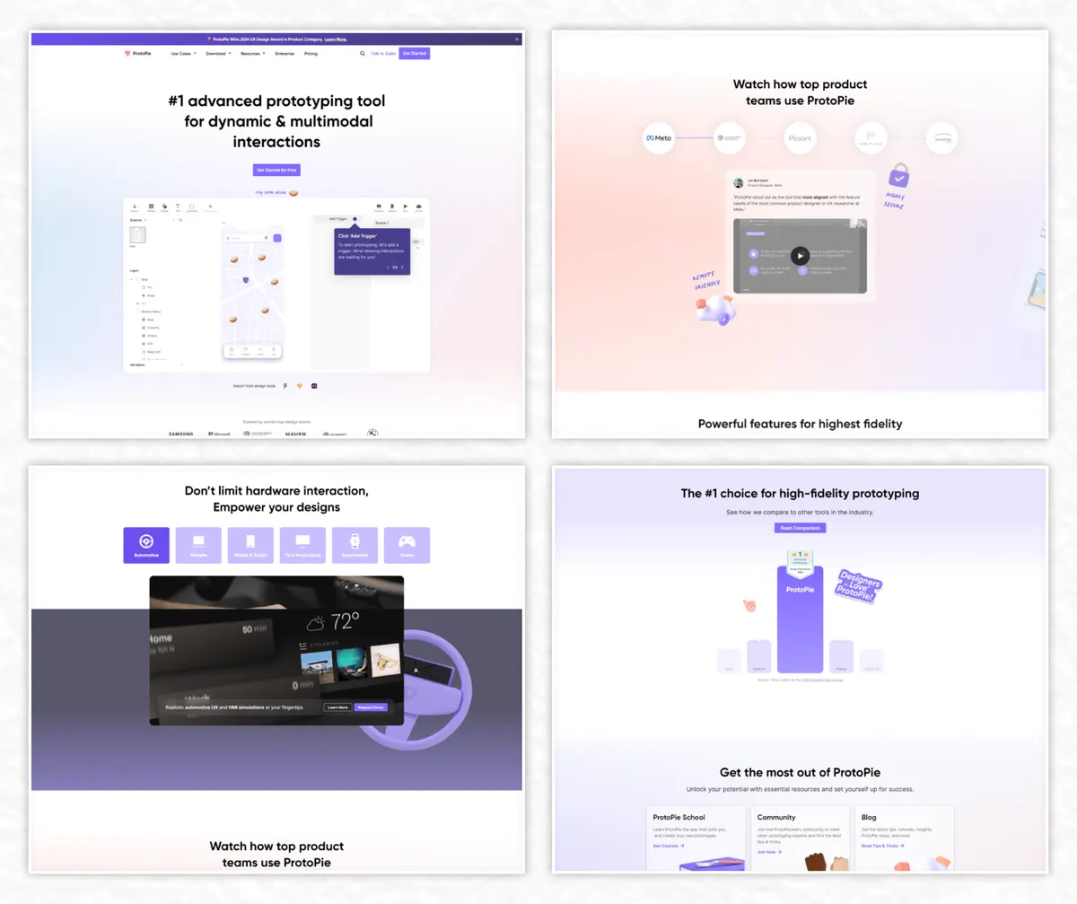 ProtoPie — Nextjs, Redux, Animation