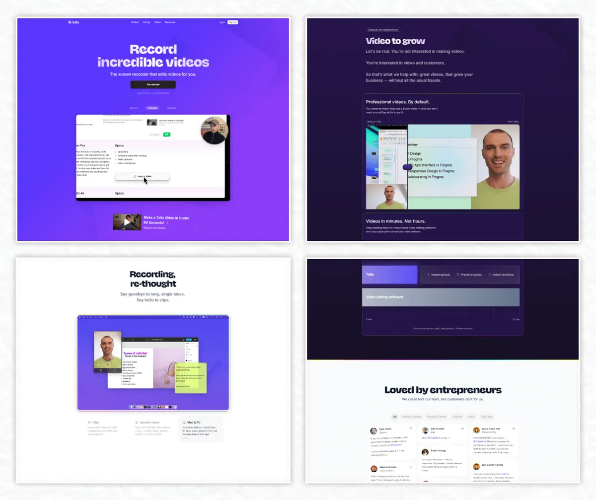 Tella — Framer, Animation