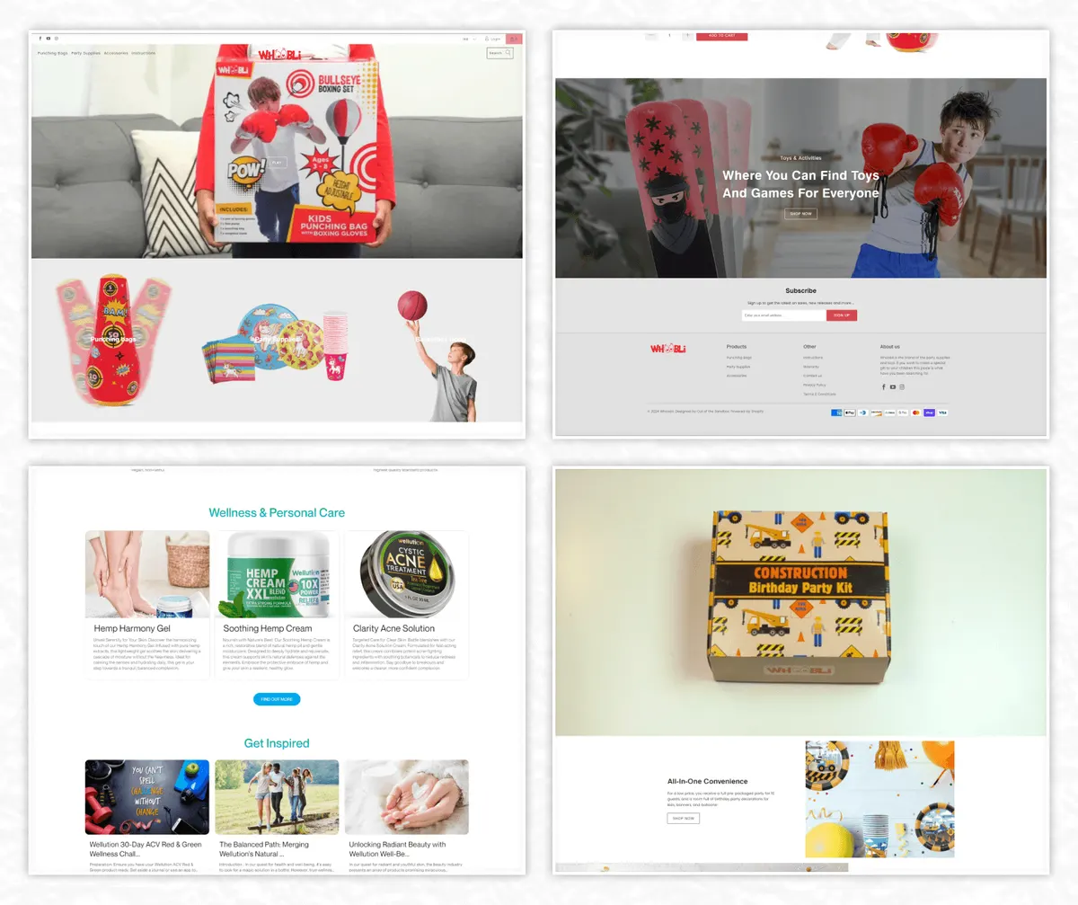 Whoobli — Shopify, Animation